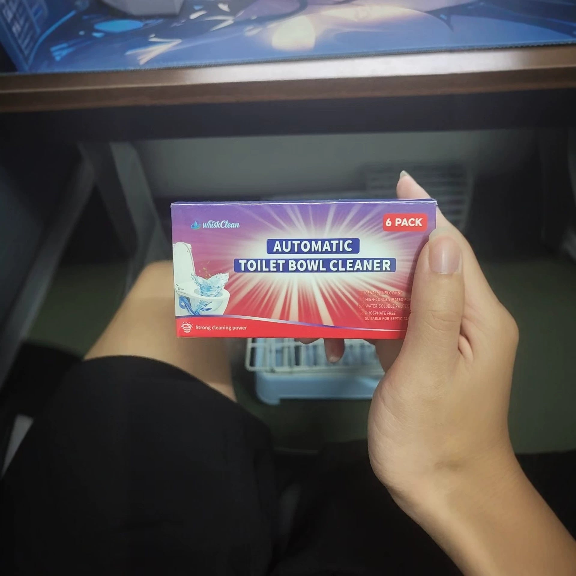 Lemon Scent Toilet Cleaning Tablets