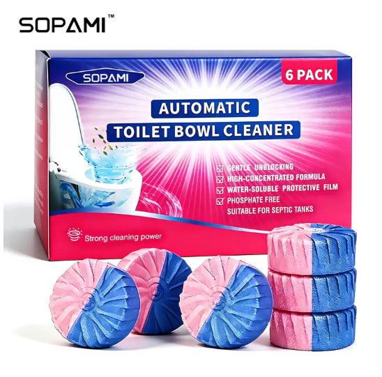 Lemon Scent Toilet Cleaning Tablets