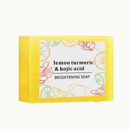 Lemon Turmeric Kojic Acid Soap