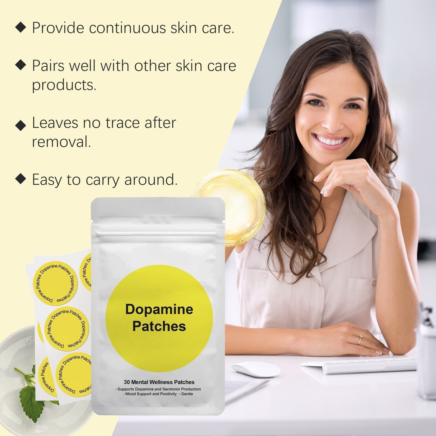 Lemon Yellow Care Patches
