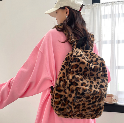 Leopard print Backpack