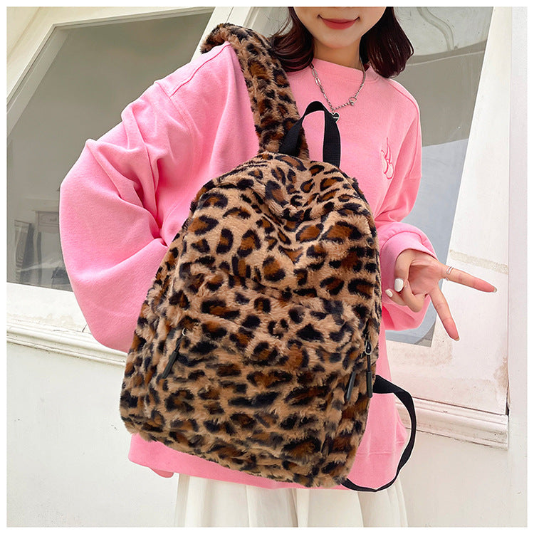 Leopard print Backpack