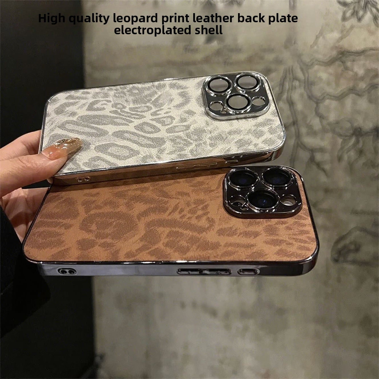 Leopard Print Fall/Winter Phone Case