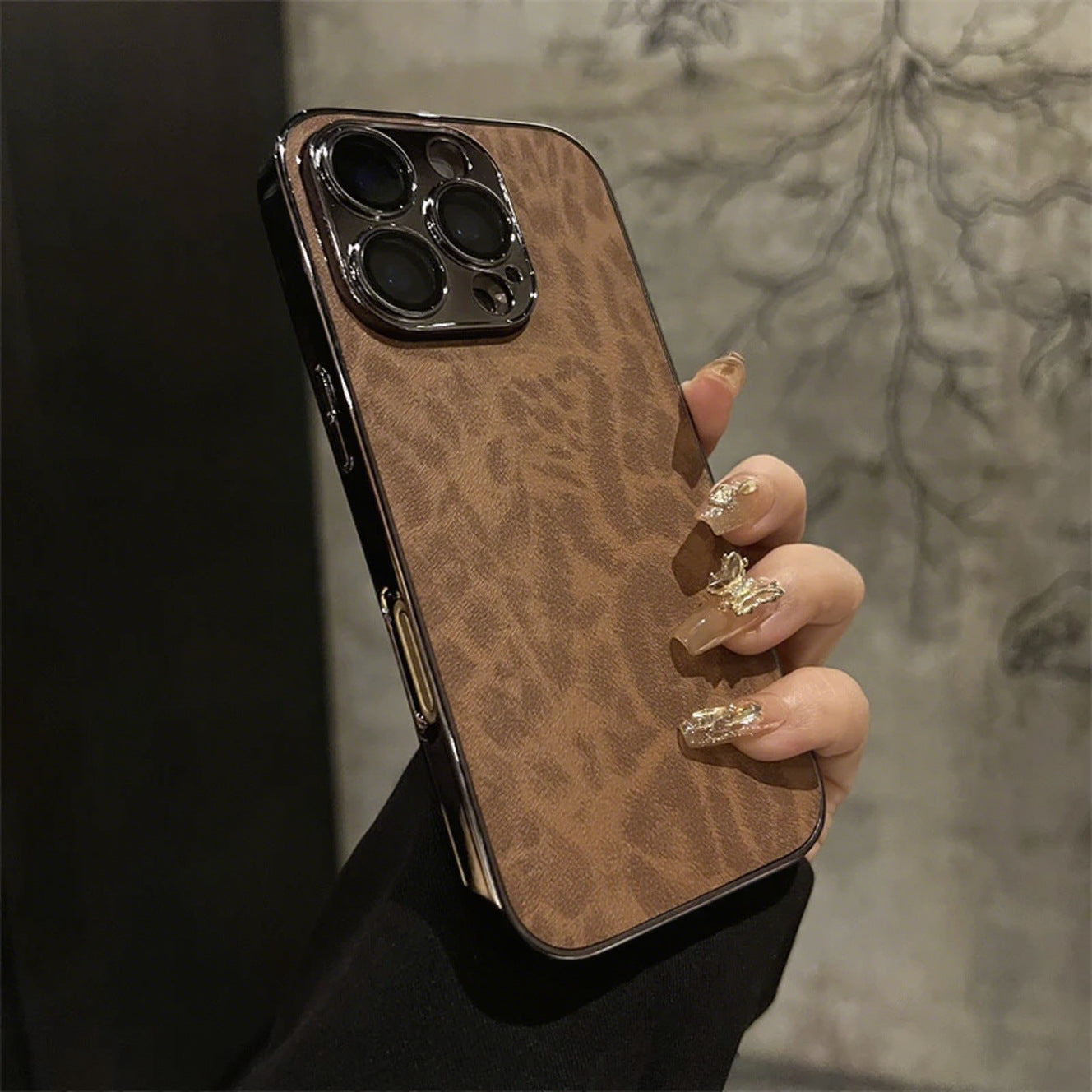 Leopard Print Fall/Winter Phone Case