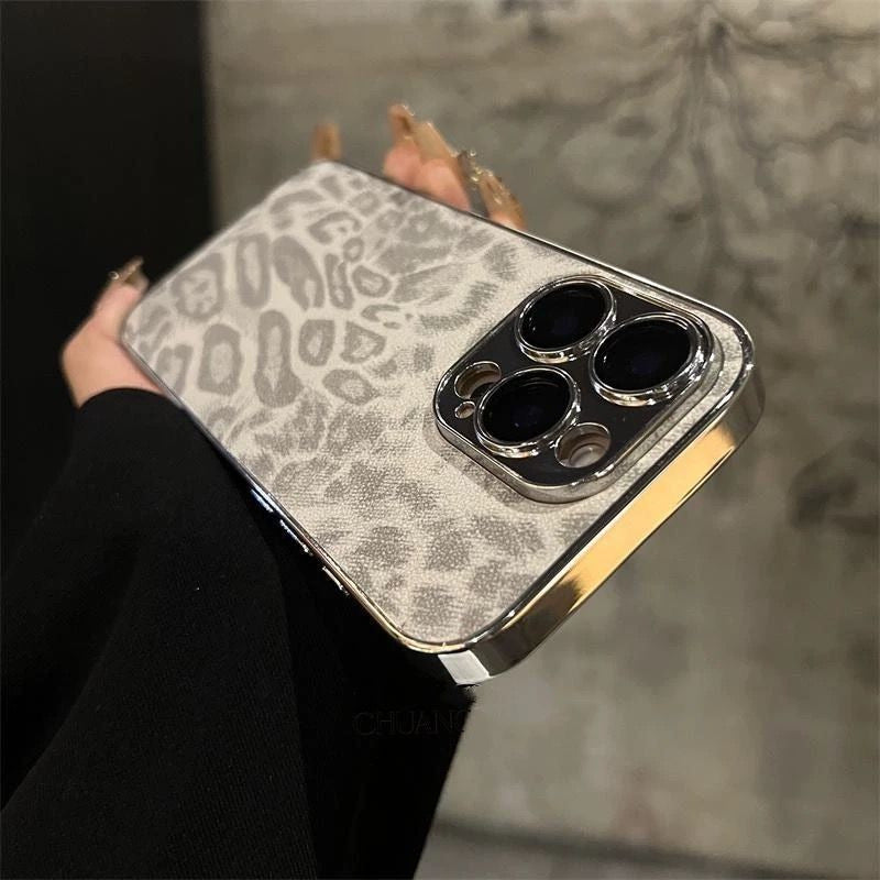 Leopard Print Fall/Winter Phone Case