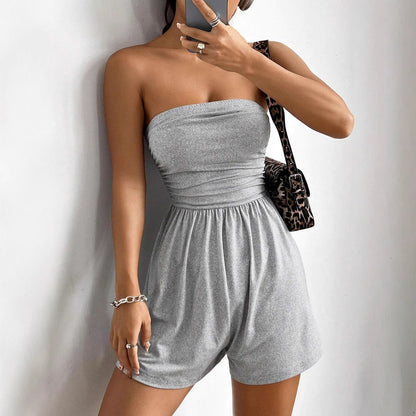 Leopard print fashion jumpsuits