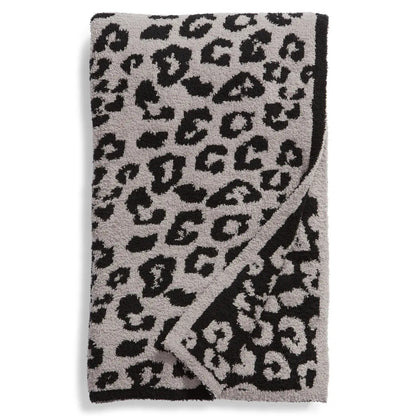 Leopard Print Fleece Blanket