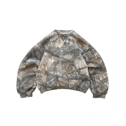 Leopard Print Hooded Sweatshirt Streetwear