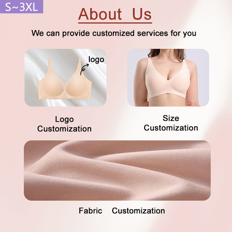 Leopard Print Soft Support Seamless Bra