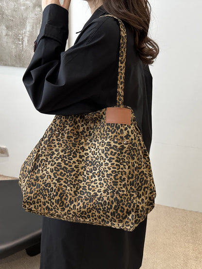 Leopard Print Tote Bag