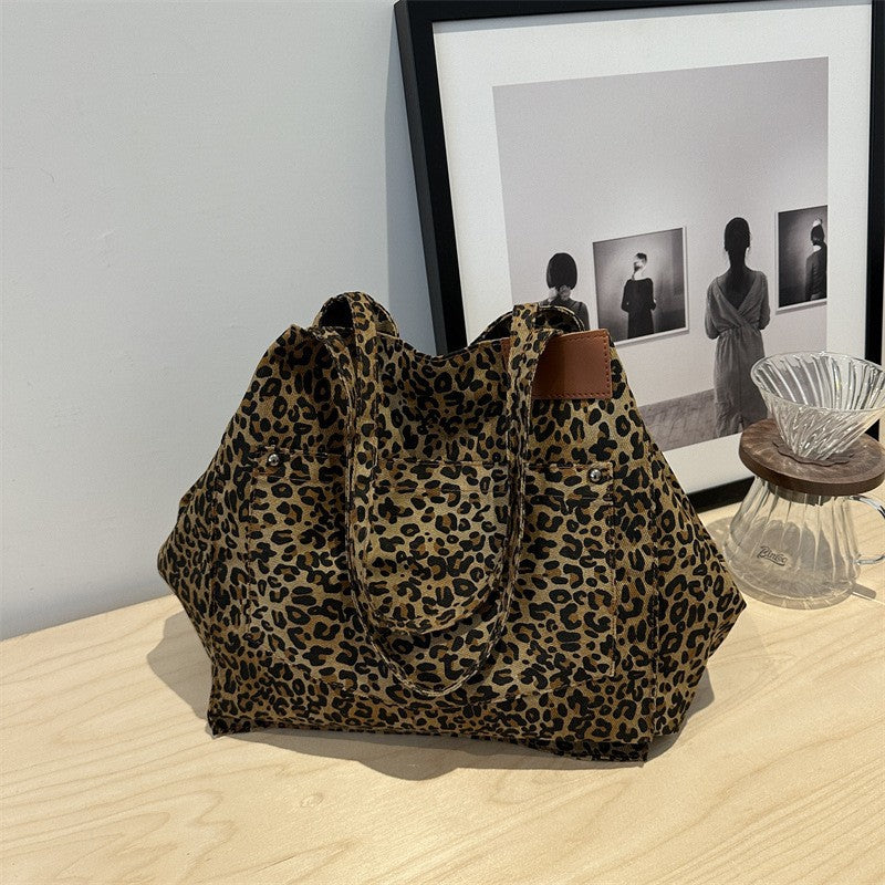 Leopard Print Tote Bag