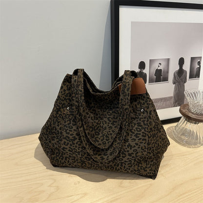 Leopard Print Tote Bag