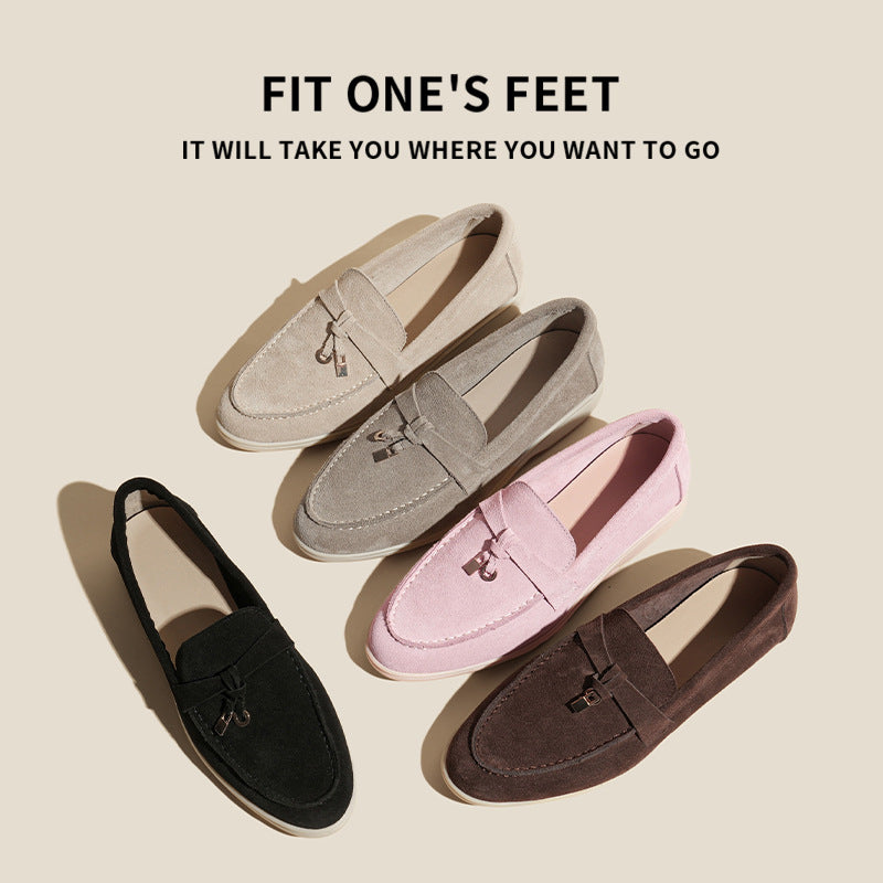 Leopold flat-bottomed women's shoes