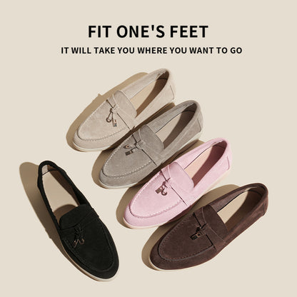 Leopold flat-bottomed women's shoes