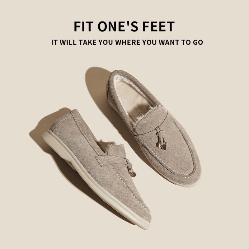 Leopold flat-bottomed women's shoes
