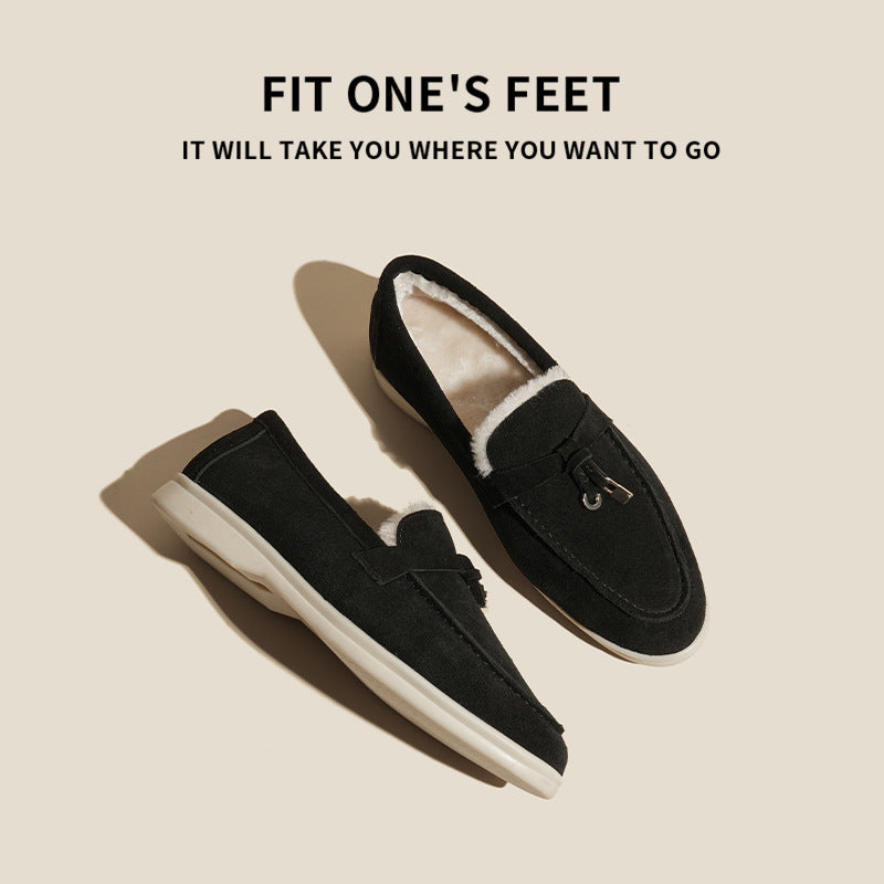 Leopold flat-bottomed women's shoes