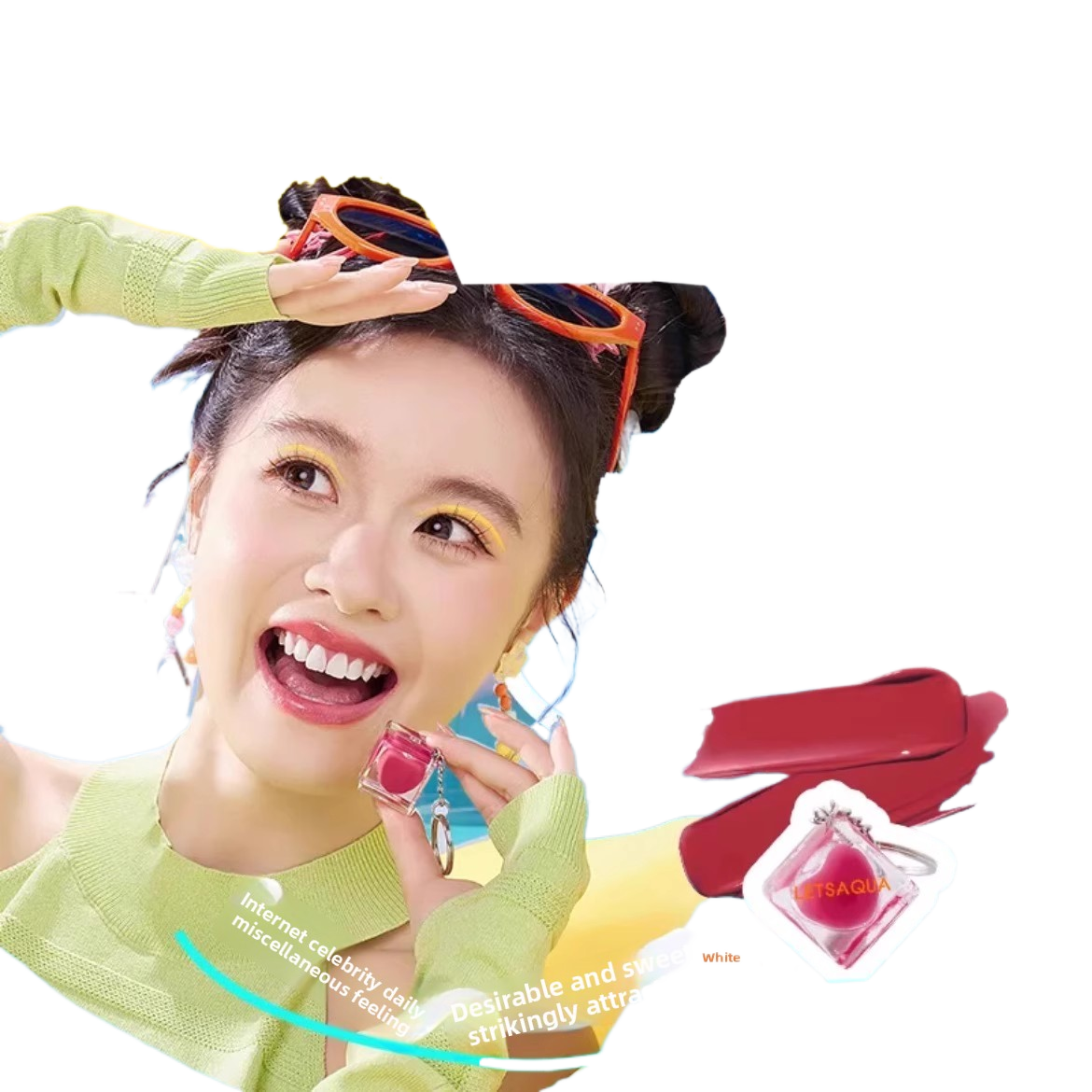 Letsaqua Lip Jelly Keychain