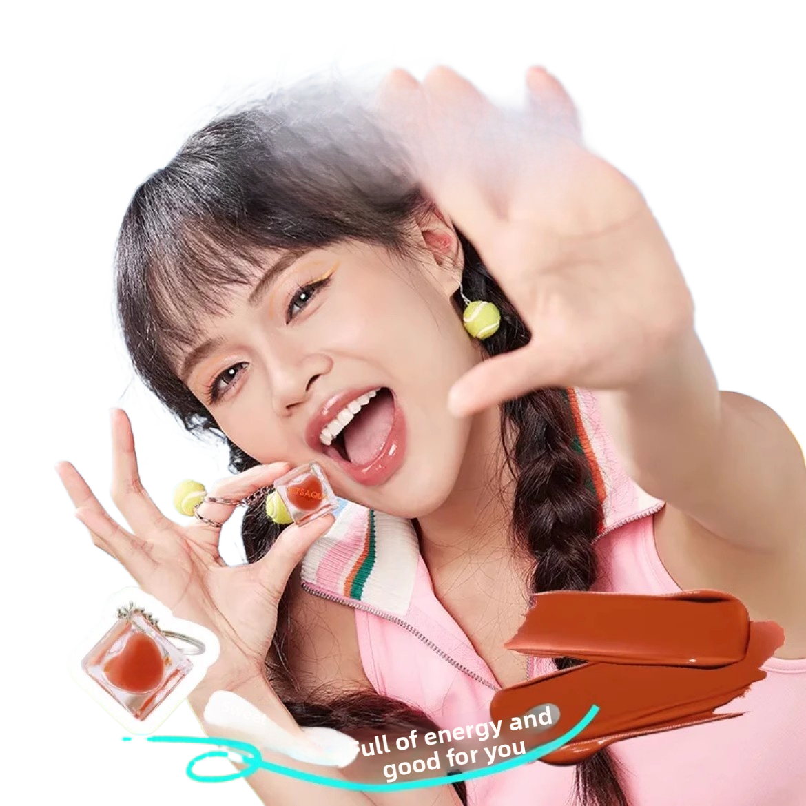 Letsaqua Lip Jelly Keychain