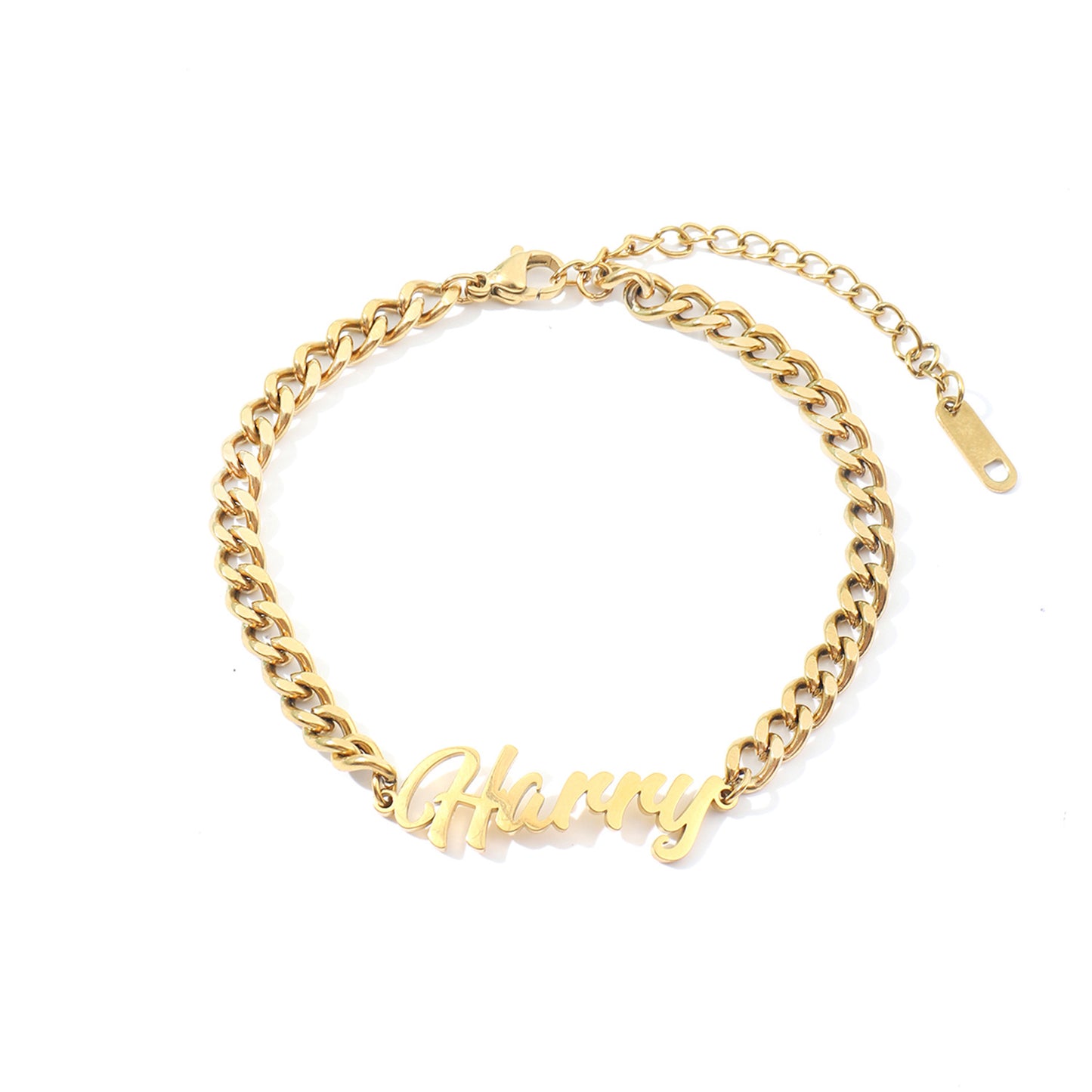 Letter Bracelet Anklet Jewelry