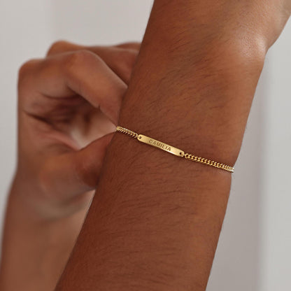 letter bracelet