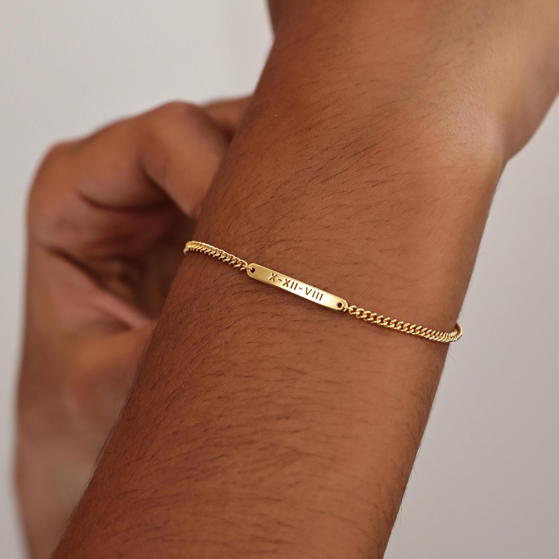 letter bracelet