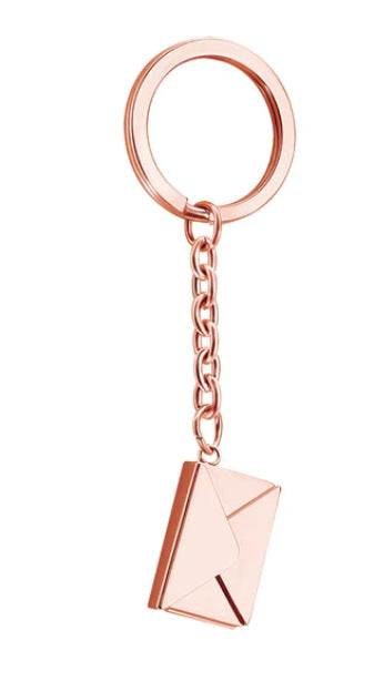 letter envelope clavicle chain jewelry