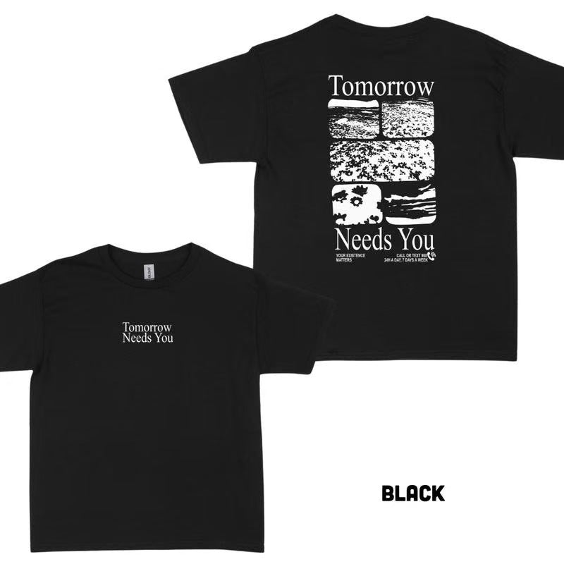 Letter Heavy Cotton T-Shirt