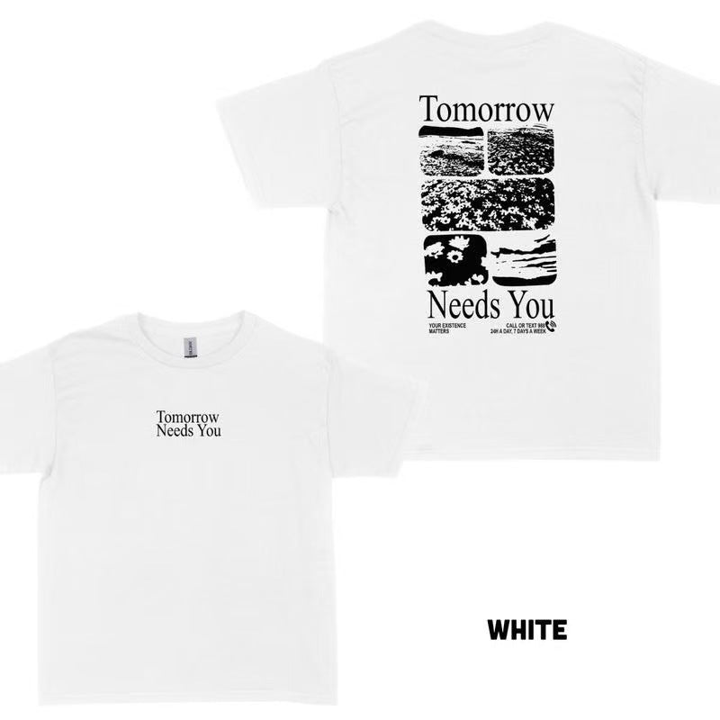 Letter Heavy Cotton T-Shirt