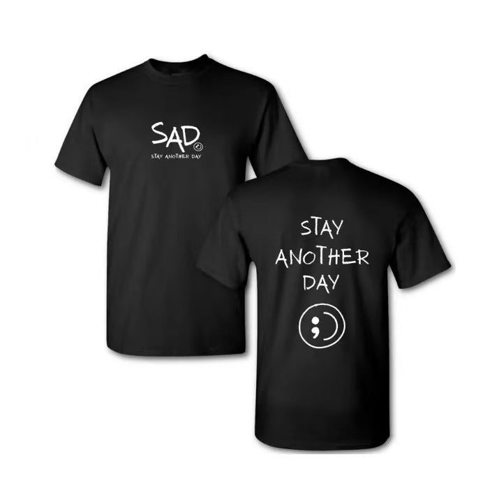 Letter Heavy Cotton T-Shirt