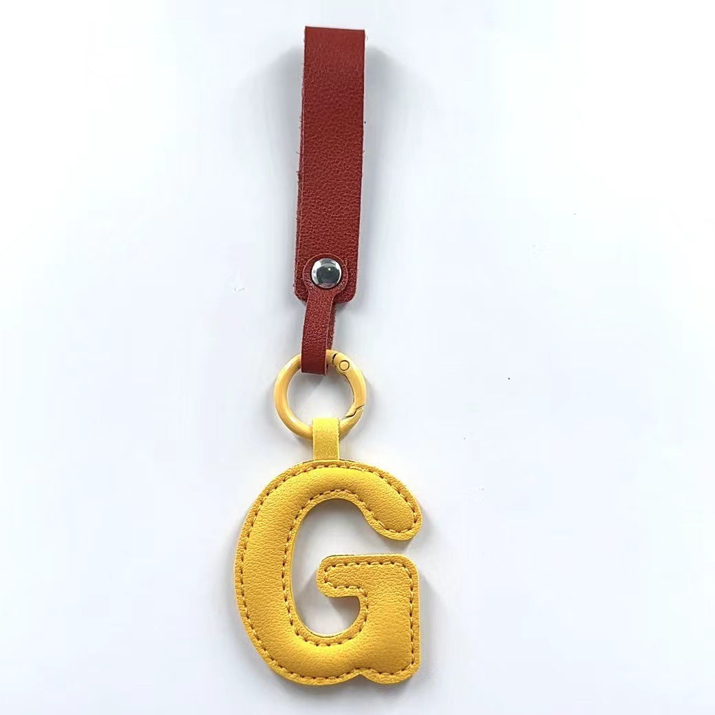 Letter keychain