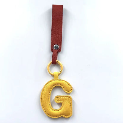 Letter keychain