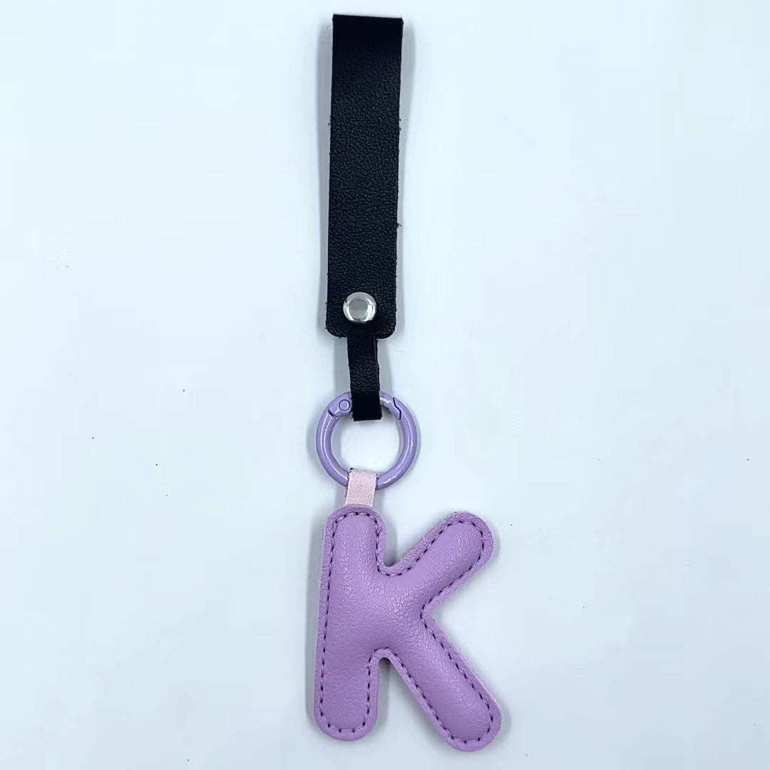 Letter keychain