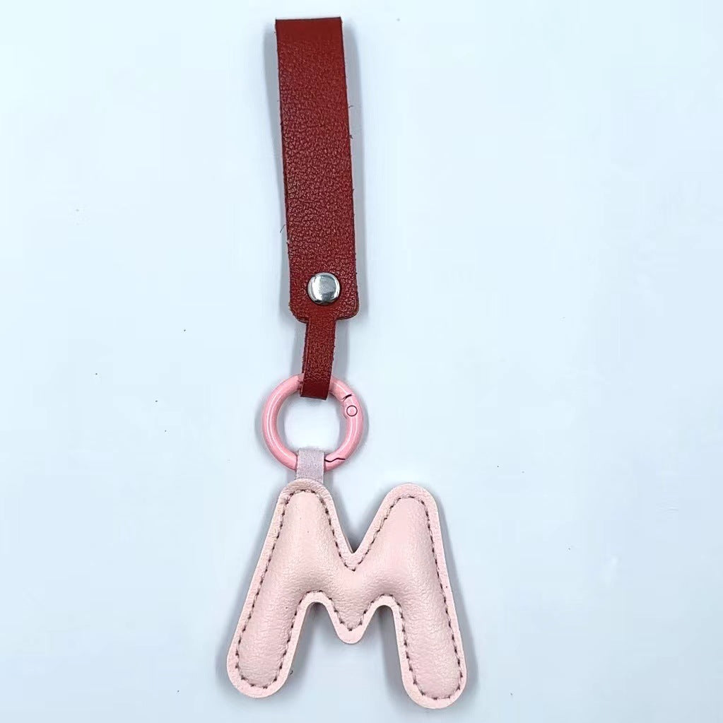 Letter keychain