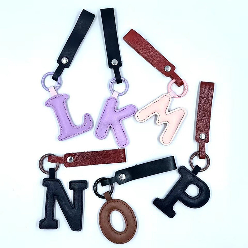 Letter keychain