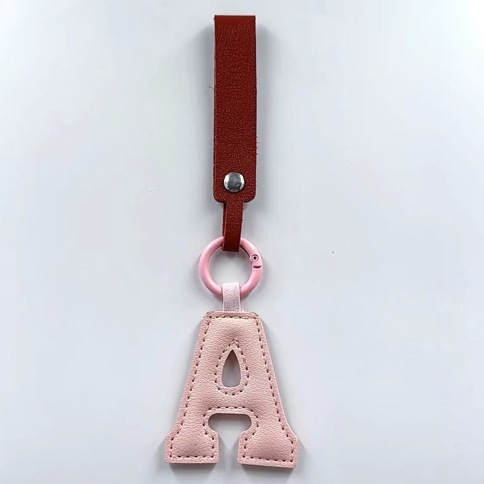 Letter keychain