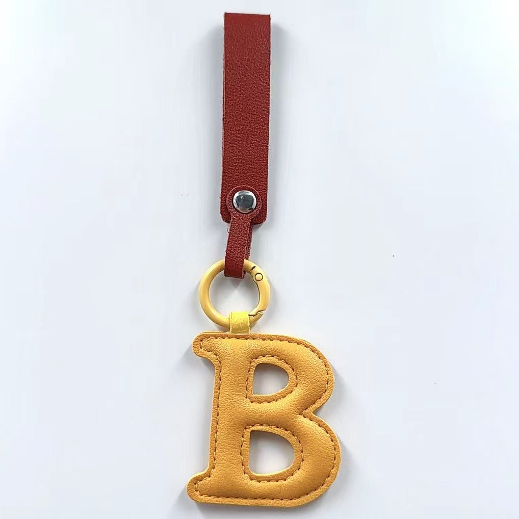 Letter keychain
