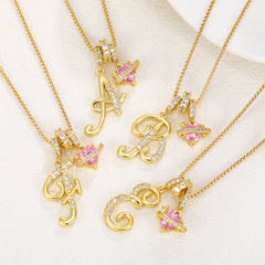 Gold a pendant box chain