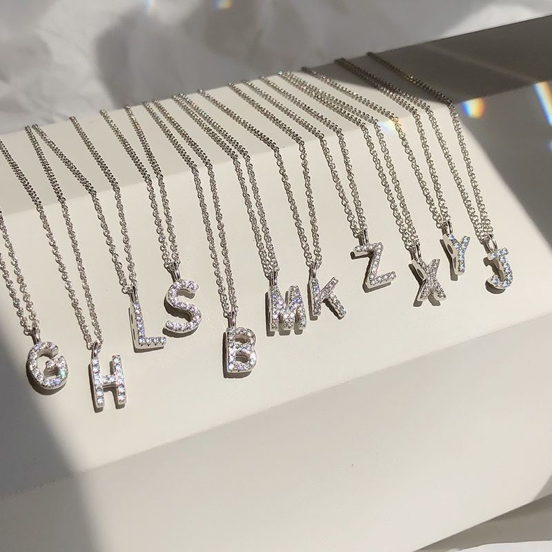 Letter necklace