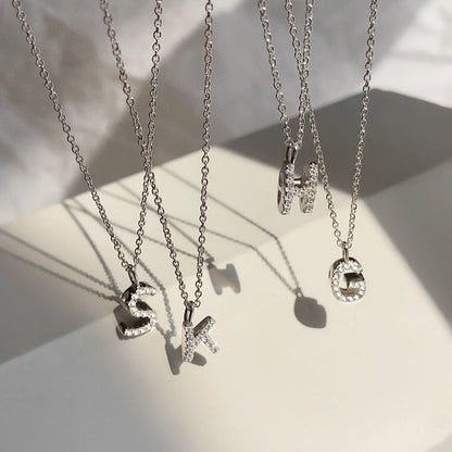Letter necklace
