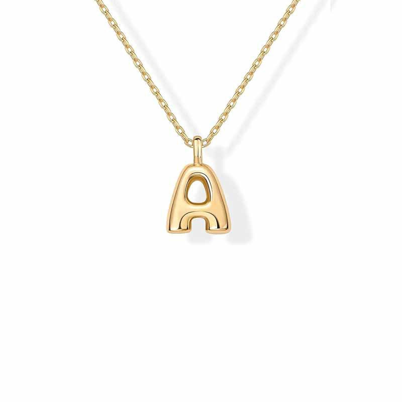 Letter Pendant Necklace