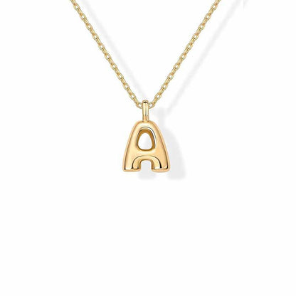 Letter Pendant Necklace