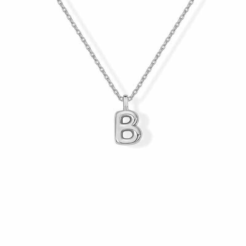 Letter Pendant Necklace