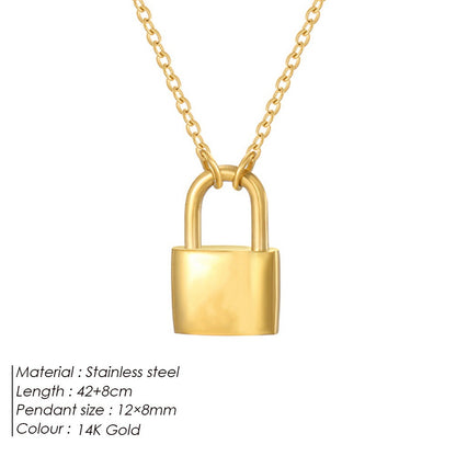 Letter Pendant Necklace