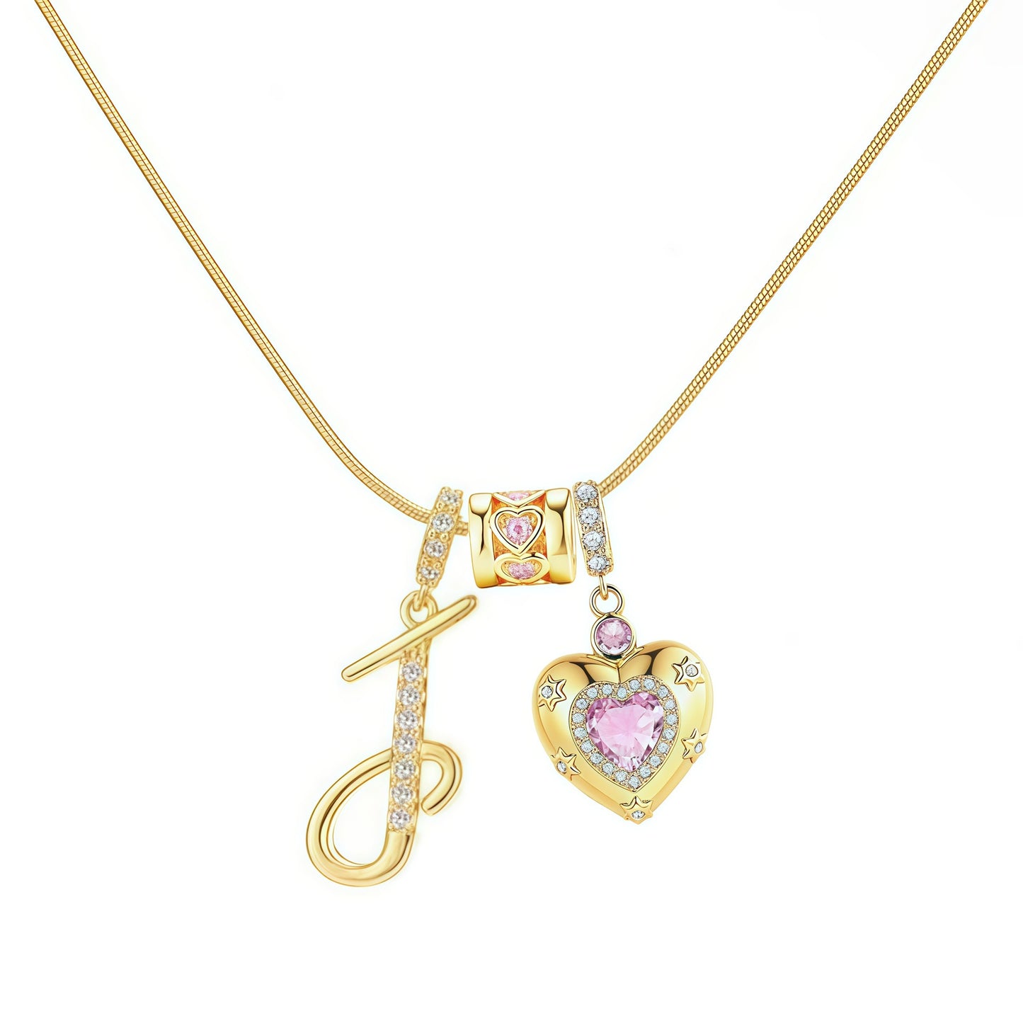 Letter Pendant Necklace