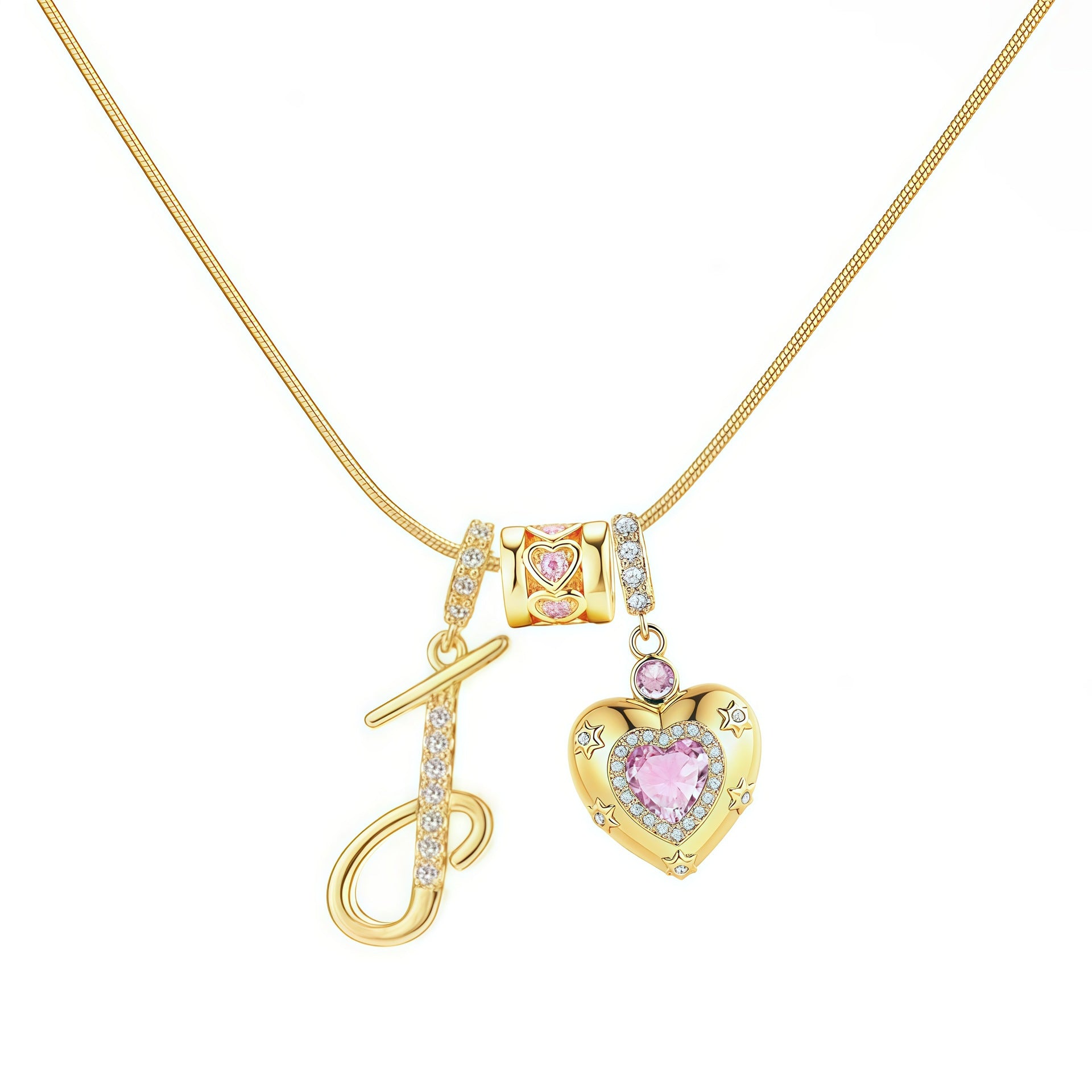 Letter Pendant Necklace