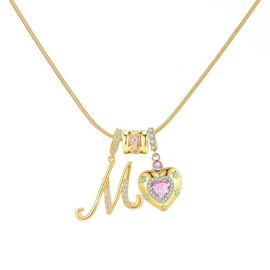 Letter Pendant Necklace