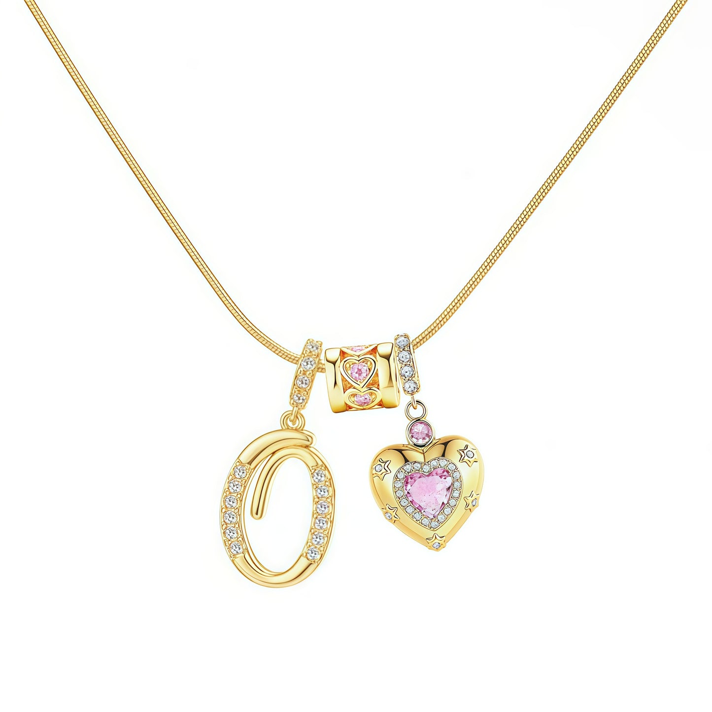 Letter Pendant Necklace