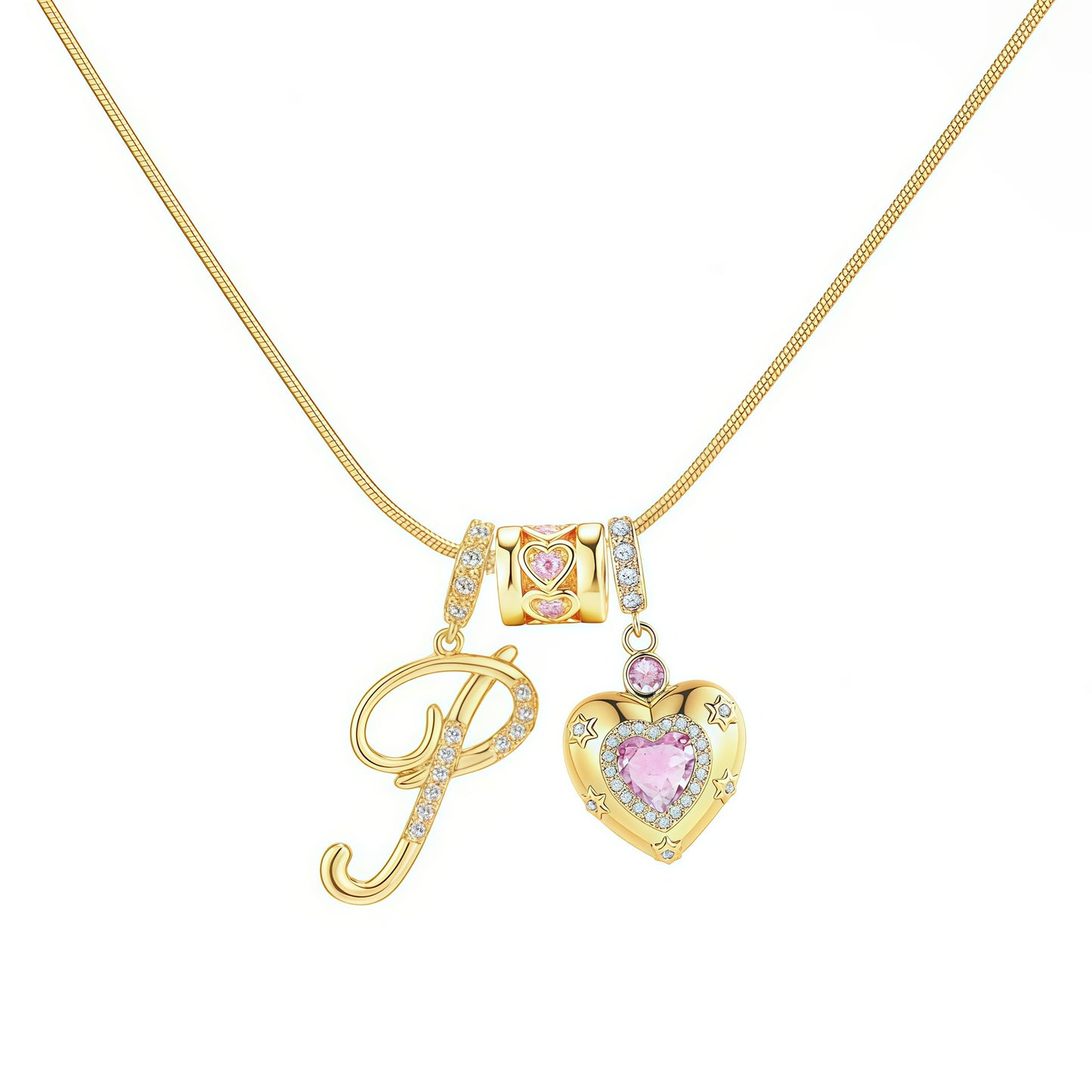 Letter Pendant Necklace