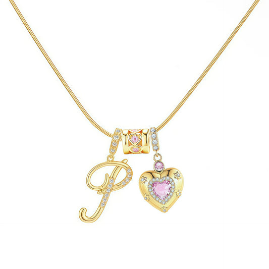 Letter Pendant Necklace