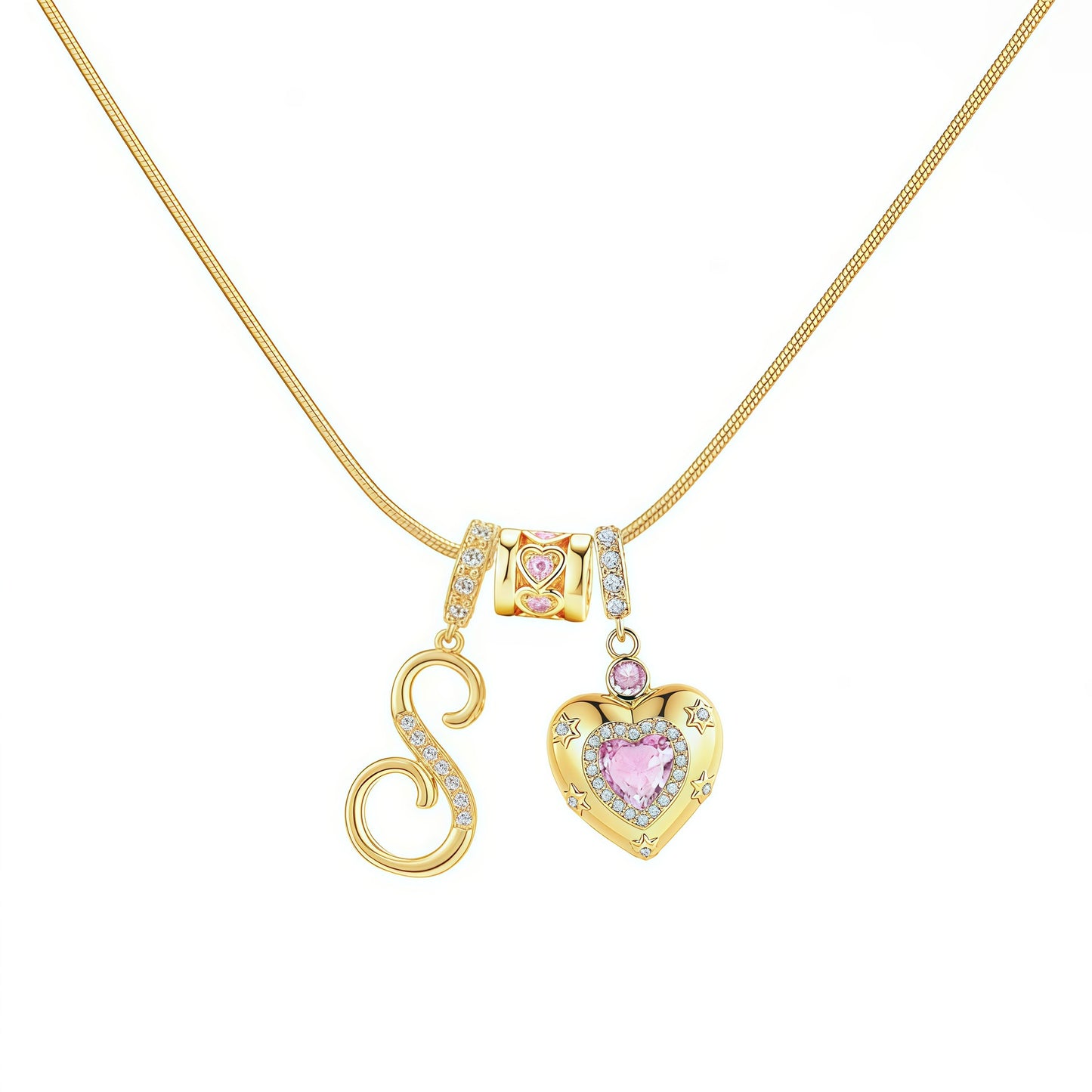 Letter Pendant Necklace